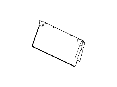 GM 12478488 Pad, Ae7 - Front Split Bench (Except "D" Trim), Rear
