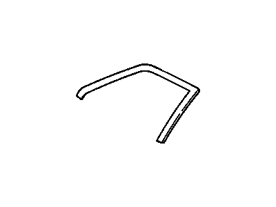 1990 Pontiac Bonneville Door Moldings - 25551377