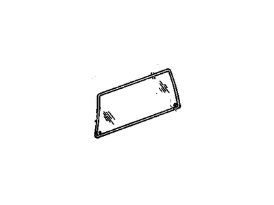 Pontiac 10260581 Glass