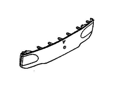 Pontiac 22707201 APPLIQUE,REAR COMPARTMENT LID