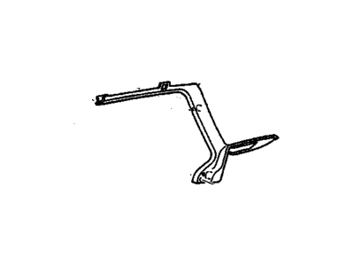 Oldsmobile 10279903 Upper Quarter Trim