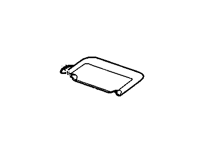 Cadillac 25843581 SUNSHADE,(CASHMERE)