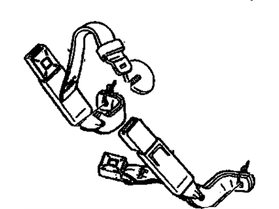 Cadillac Eldorado Seat Belt - 12513762