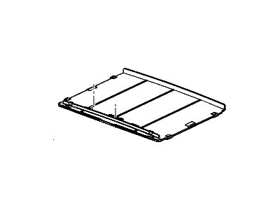 Pontiac 20821834 SUNSHADE,SUN ROOF(INCLUDES 5,7,12)