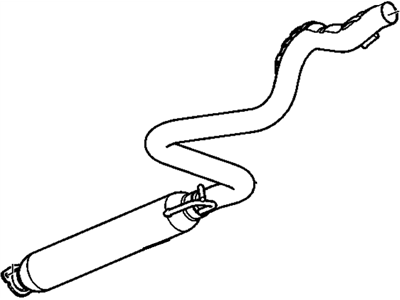 Chevy HHR Tail Pipe - 20766958