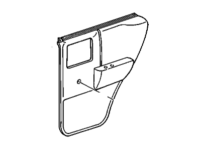 Chevy 15665613 Door Trim Panel