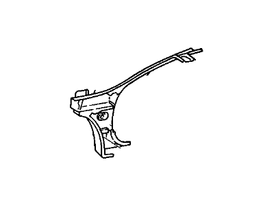 GM 10248397 Hinge Pillar, Front Driver Side 10248397 GM Hinge Pillar, Front Driver Side Illustration 1 of 1