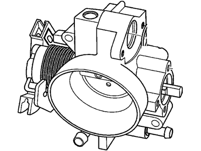 Chevy 17113629 Throttle Body