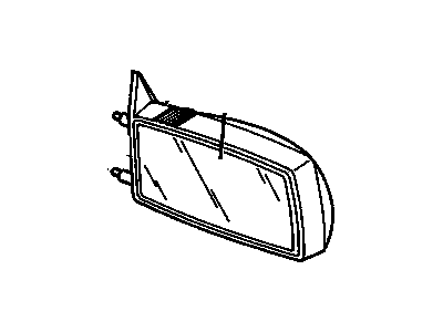 Chevy Cavalier Side View Mirrors - 20294111