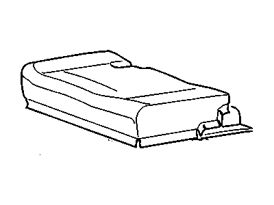 GM 19179093 Cover, Seat Cushion, Rear Driver Side GM 19179093 Cover, Seat Cushion, Rear Driver Side