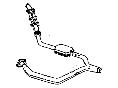 Chevy 10407880 Intermediate Pipe