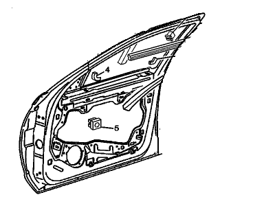 Cadillac 25634334 Outer Panel