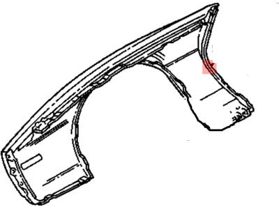 Pontiac 10081965 Fender