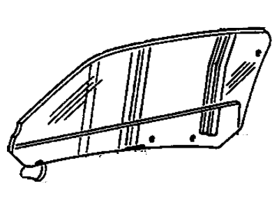 Oldsmobile 20633511 Glass