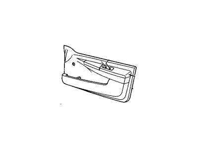 Chevy 10217178 Door Trim Panel