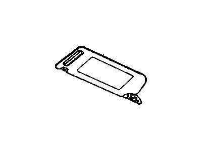 Oldsmobile 12536845 Sunvisor