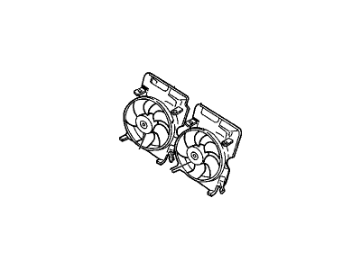 Cadillac Fan Shroud - 9128971