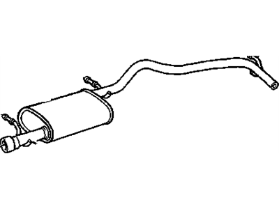 Chevy 15662798 Muffler