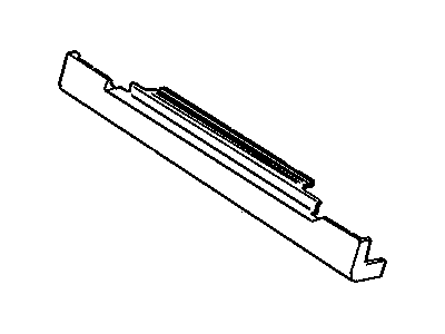 Cadillac 12480949 Rocker Molding