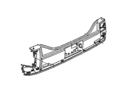 GM 20599039 Finish Panel, Rear 20599039 GM Finish Panel, Rear Illustration 1 of 1