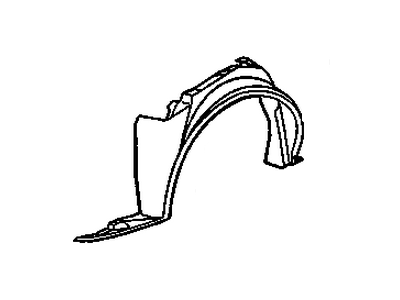 Oldsmobile 22586572 Fender Liner