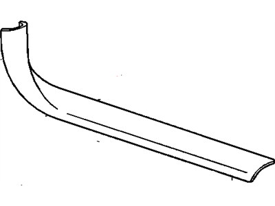 Cadillac 3548521 Front Sill Plate