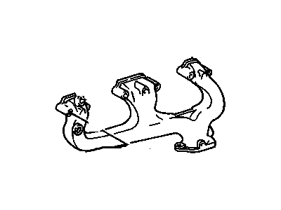 GMC R3500 Exhaust Manifold - 14093660