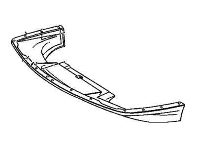 14102270 GM Valance Panel Illustration 1 of 1