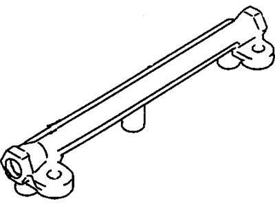 2004 Chevy Tracker Fuel Rail - 91176154