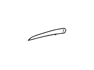 22786335 GM Applique, Front Door Trim Illustration 1 of 1