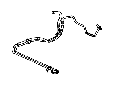 2009 Buick LaCrosse Power Steering Hose - 19179585