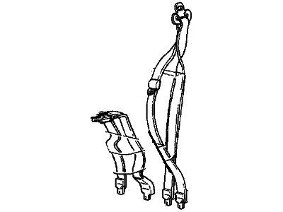 GMC G2500 Seat Belt - 12381729