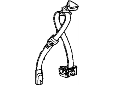 Chevy Cavalier Seat Belt - 12522952