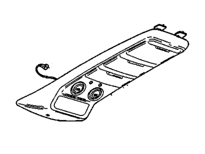 GMC 15039903 Console Assembly