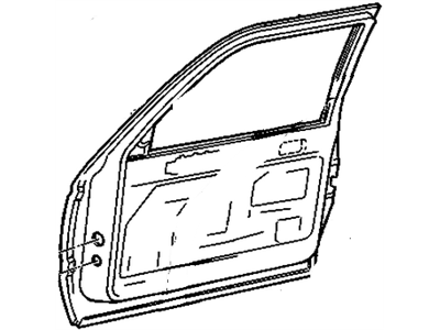 Chevy 12381941 Door Shell
