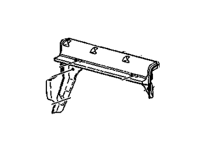 GM 15742529 Quarter Trim Panel, Driver Side