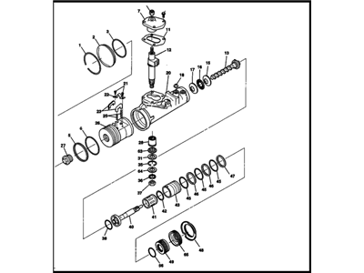 GMC 19133727 GEAR KIT,STEERING(INCLUDES 1-3,5-65)(REMANUFACTURED-NOT FOR SALE WHERE IMPORTS ARE RESTRICTED)