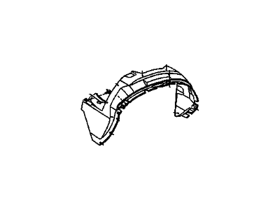25606991 GM Liner, Front Inner Driver Side Illustration 1 of 1