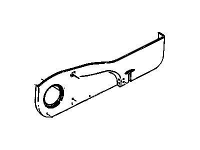 Buick 22590224 Lower Door Trim