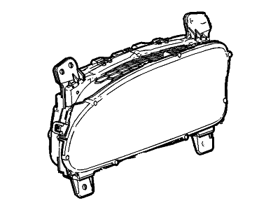 Cadillac 84387748 CLUSTER,INSTRUMENT(LABELED 84387748, 84168672, 23395747)