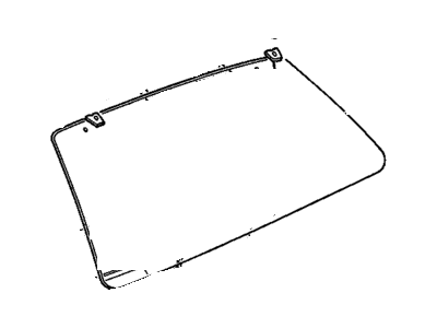 Pontiac 20608703 Lift Gate Glass