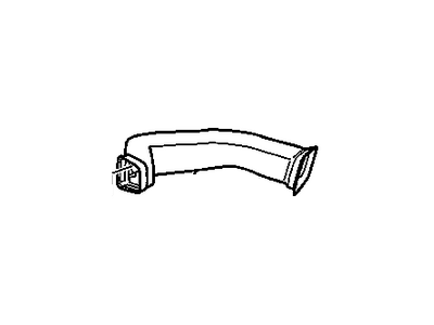 Cadillac 25800288 DUCT,AIR DISTRIBUTOR