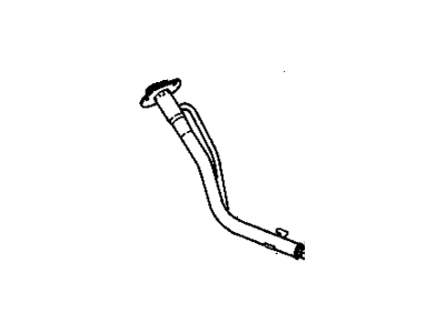 1987 Chevy Spectrum Fuel Filler Hose - 94472125
