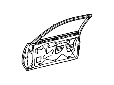 Buick 20718123 Hinge Pillar