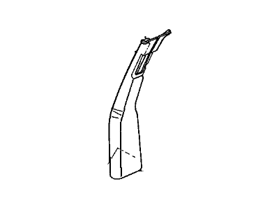 Cadillac 3541748 Center Pillar Trim