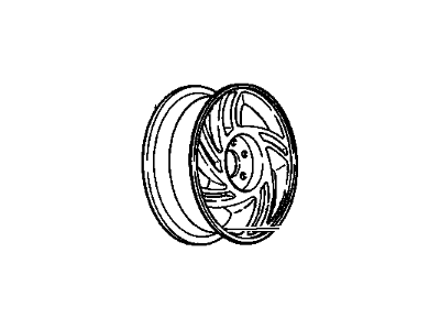 Pontiac Bonneville Spare Wheel - 12351265