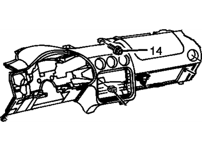 Pontiac 10410486 Instrument Panel