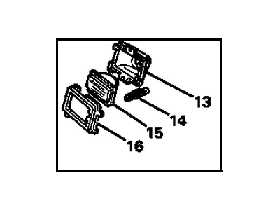 GM 16517065 Capsule, Capsule/Headlamp/Fog Lamp 16517065 GM Capsule, Capsule/Headlamp/Fog Lamp Illustration 1 of 1