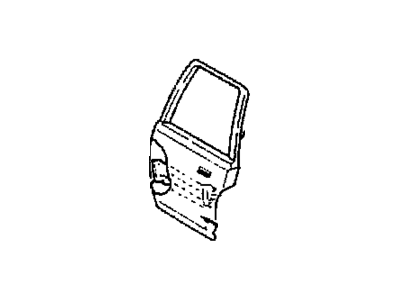 Pontiac 10124292 Outer Panel