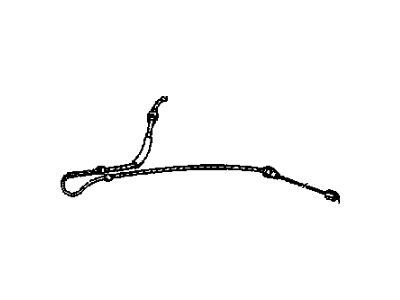 Pontiac Phoenix Parking Brake Cable - 25516528